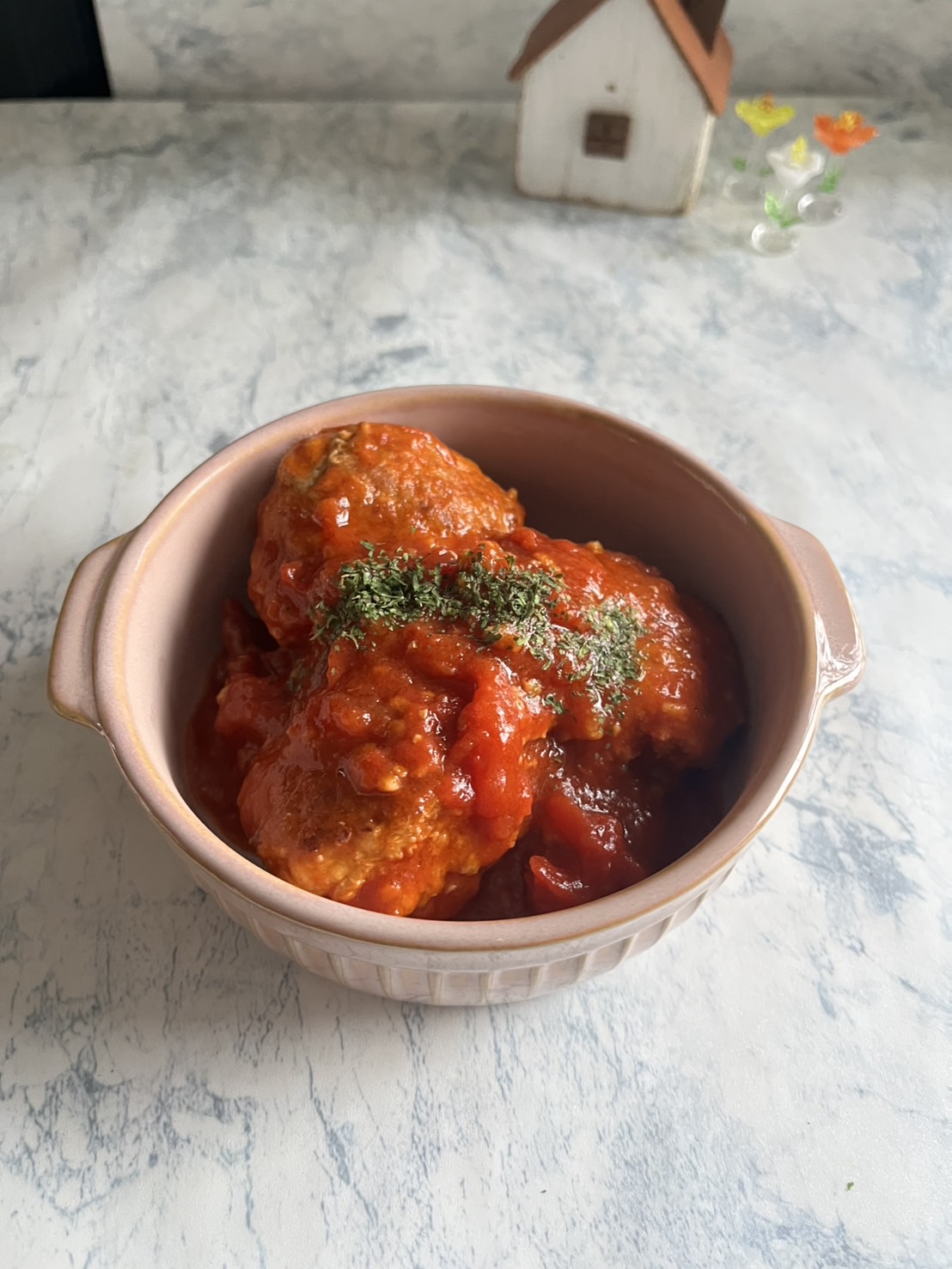 ゴロゴロお肉のトマト煮