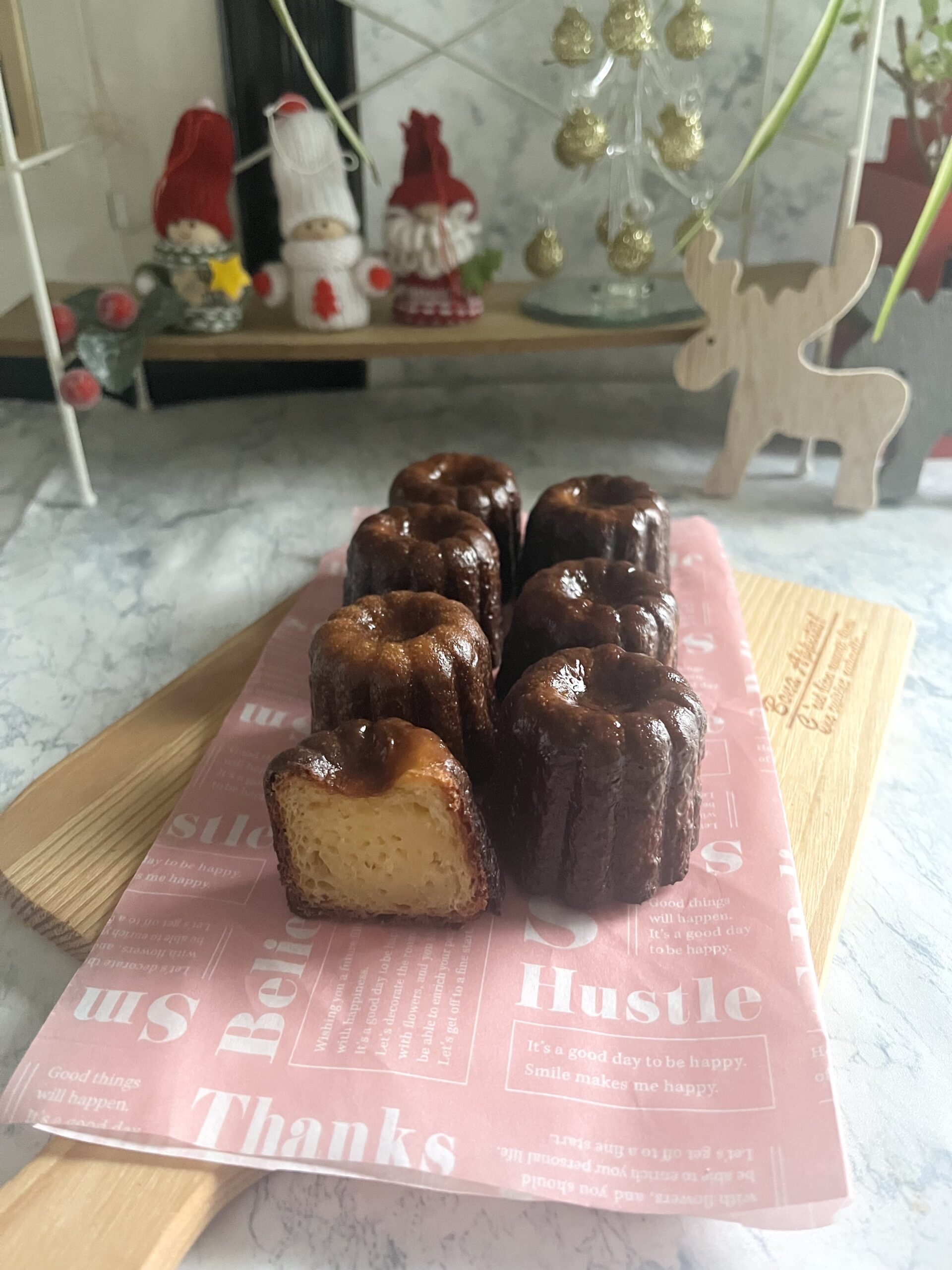 薄力粉で作るカヌレ