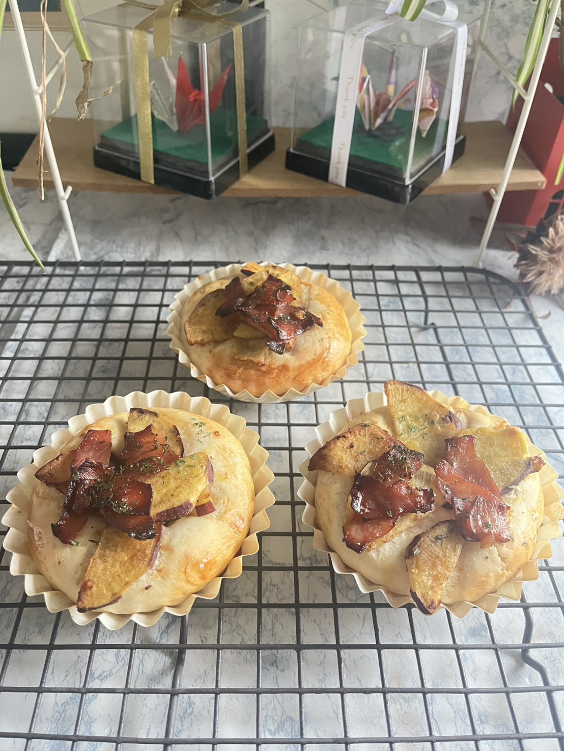 さつまいもベーコンパン