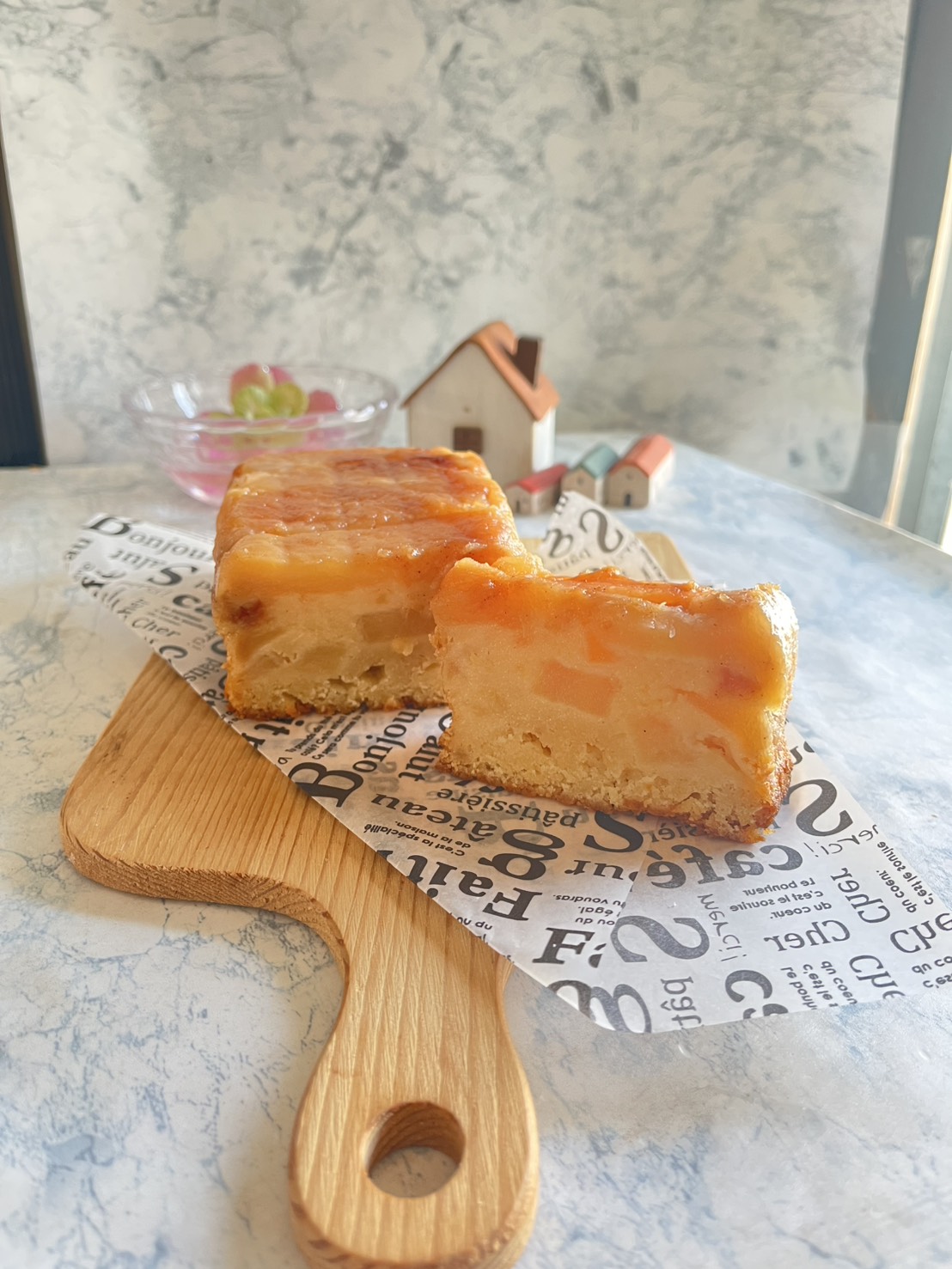 米粉タルトタタン風パウンドケーキ