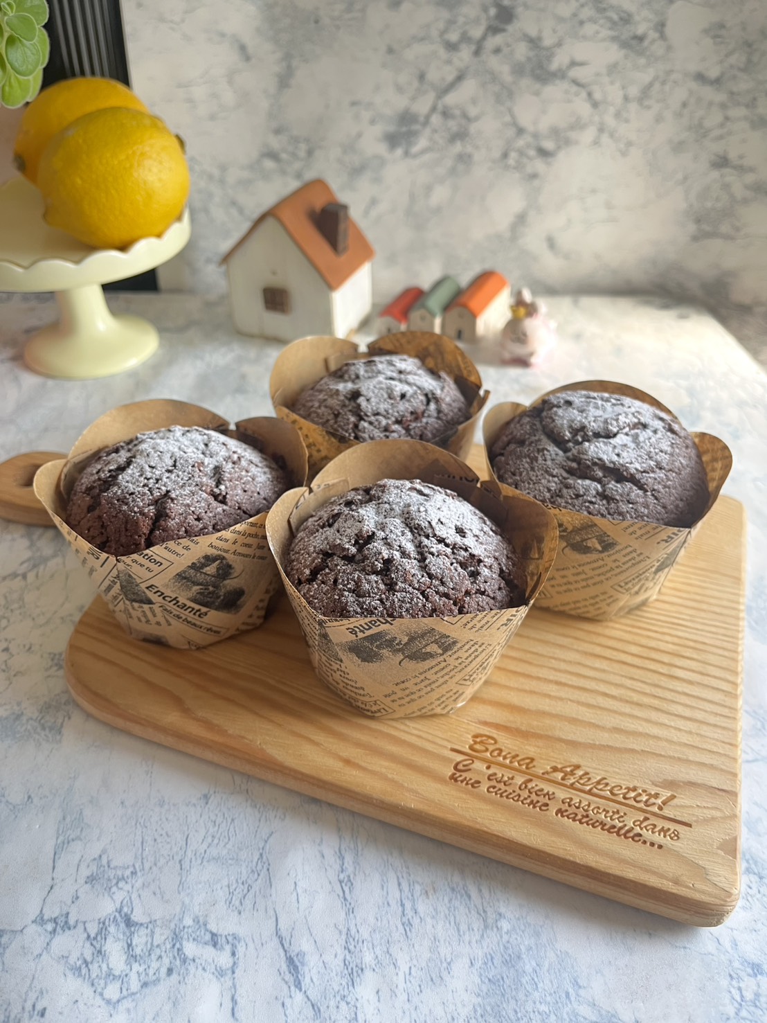 濃厚チョコレートマフィン